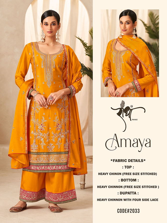 Amaya By Radha Trendz Wedding Wear Readymade Suits Wholesale Shop In Surat